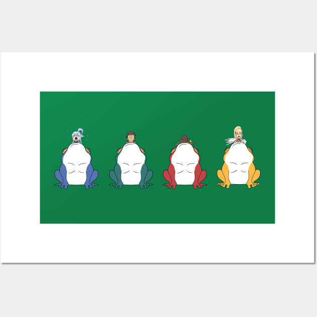 Full Toad Party Wall Art by CCDesign